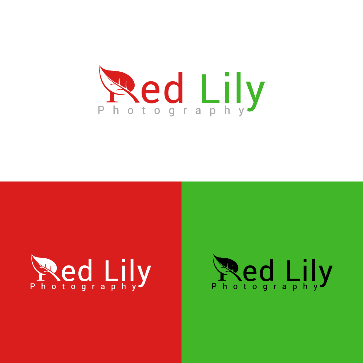 Logo-Design von Creative Ants für Red Lily Photography | Design #9416578
