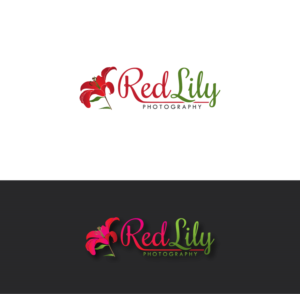 Diseño de Logo por Creative Ants para Red Lily Photography | Diseño: #9432799