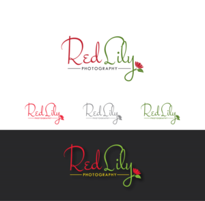 Diseño de Logo por Creative Ants para Red Lily Photography | Diseño: #9432823