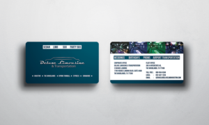 limo company looking for a graphic business card with professional look and feel | Visitenkarten-Design von Sajin