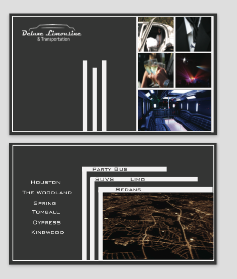 Business Card Design by lalag2000 for 5 Diamond Transportation & Limo | Design #9588543
