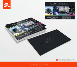 Diseño de Tarjeta de Presentación por SL Creations para 5 Diamond Transportation & Limo | Diseño: #9627856