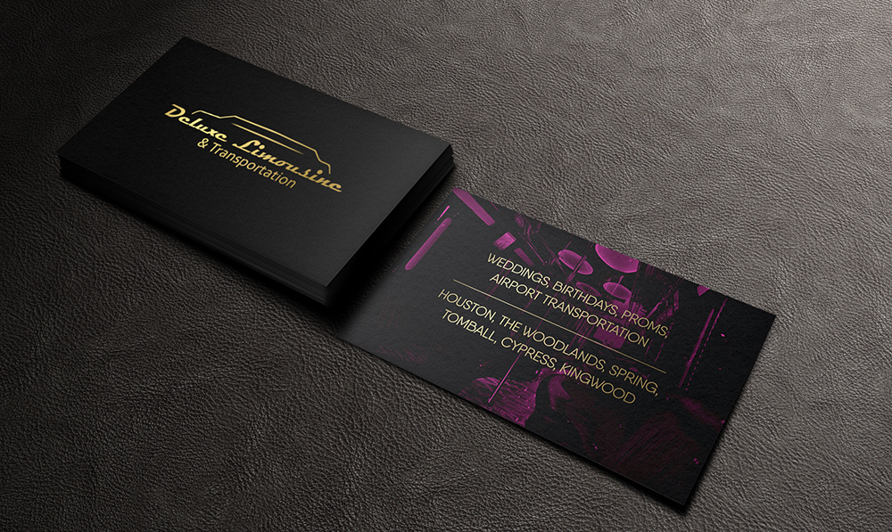 Business Card Design by m.designstudio for 5 Diamond Transportation & Limo | Design #9624895