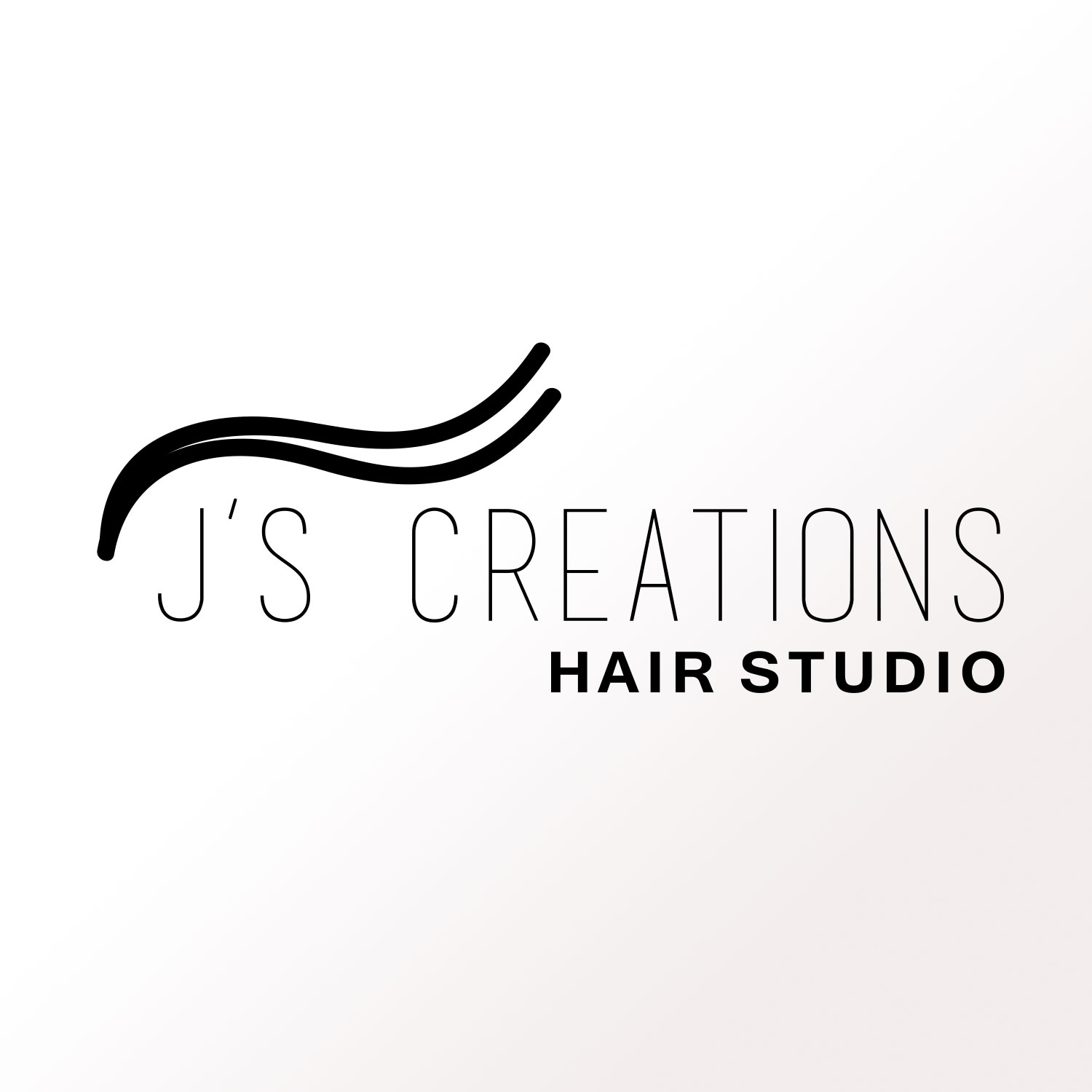 Logo Design by Art Girl for J's Creations Hair Studio  | Design #9414232