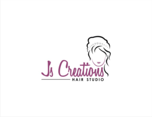 Logo Design by creative.bugs for J's Creations Hair Studio  | Design: #9416844