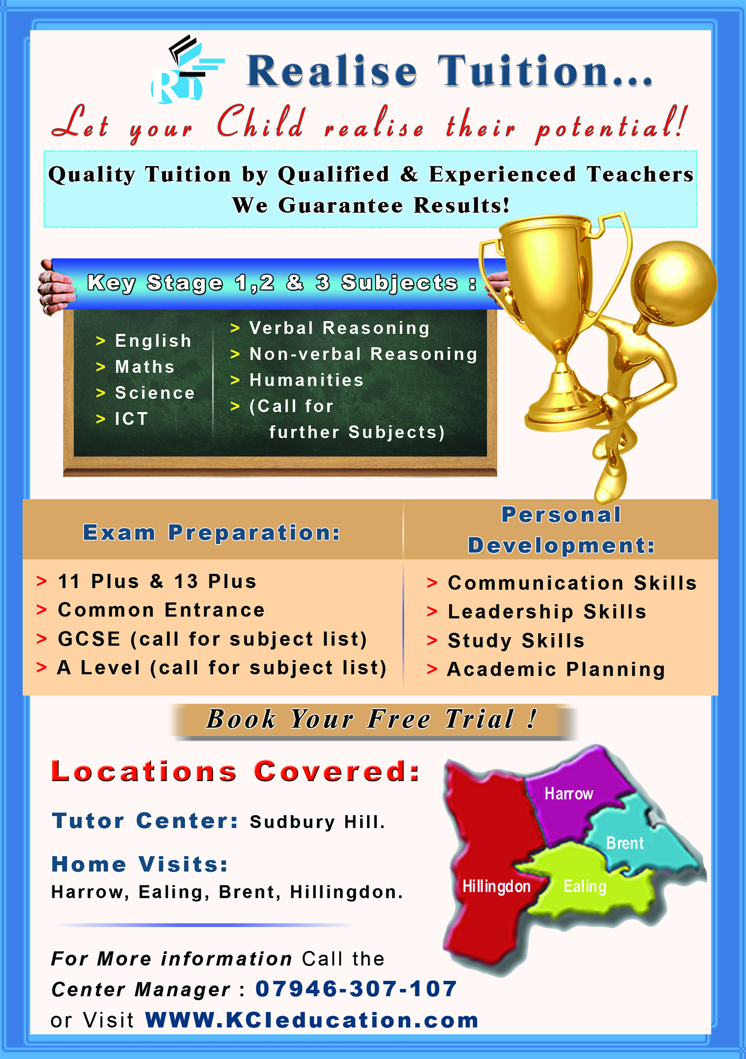 Flyer Design by Graphic pot for Realise Tuition | Design #9438486