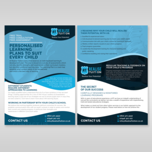 Flyer Design for Private Tuition | Diseño de Flyer por Kishaloy_D