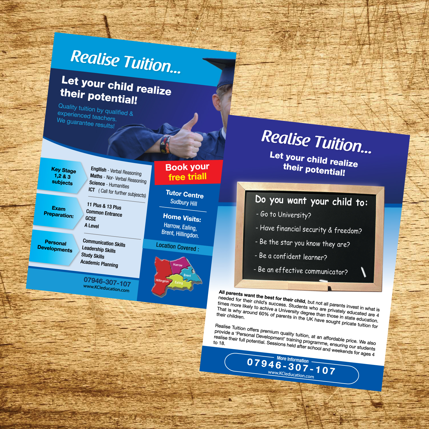 Flyer Design by GMWIRE for Realise Tuition | Design #9436299