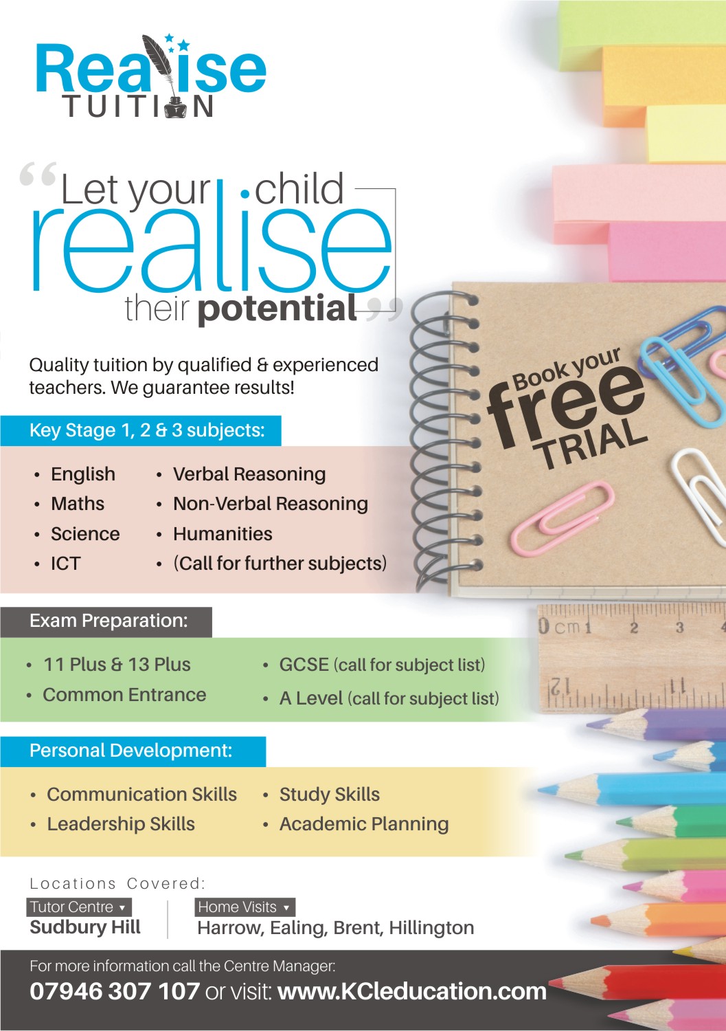 Flyer Design by Design-Er. for Realise Tuition | Design #9437903