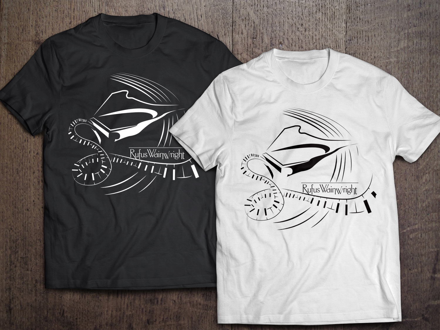 T-shirt Design by Shemet for Little Empire Music | Design #9553529