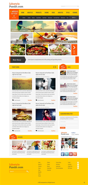 Wordpress Design by pb