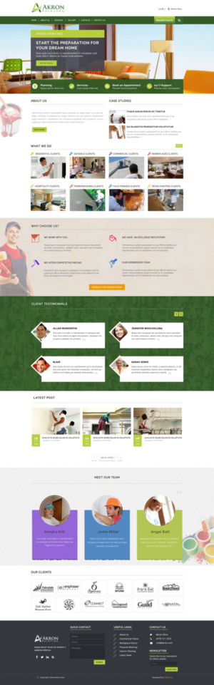 Wordpress Design by Da Miracle