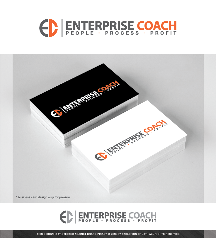 Logo Design by Pablo Von Crust for Enterprise Coach | Design: #2069145