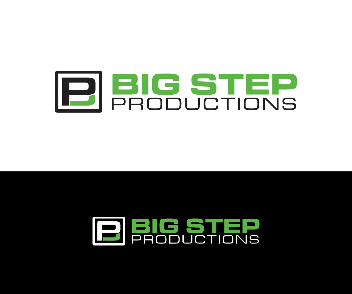 Logo Design by Pixellence Media for Big Step Productions | Design #9417819