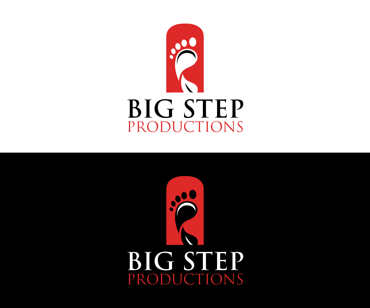 Logo Design by Pixellence Media for Big Step Productions | Design #9417831