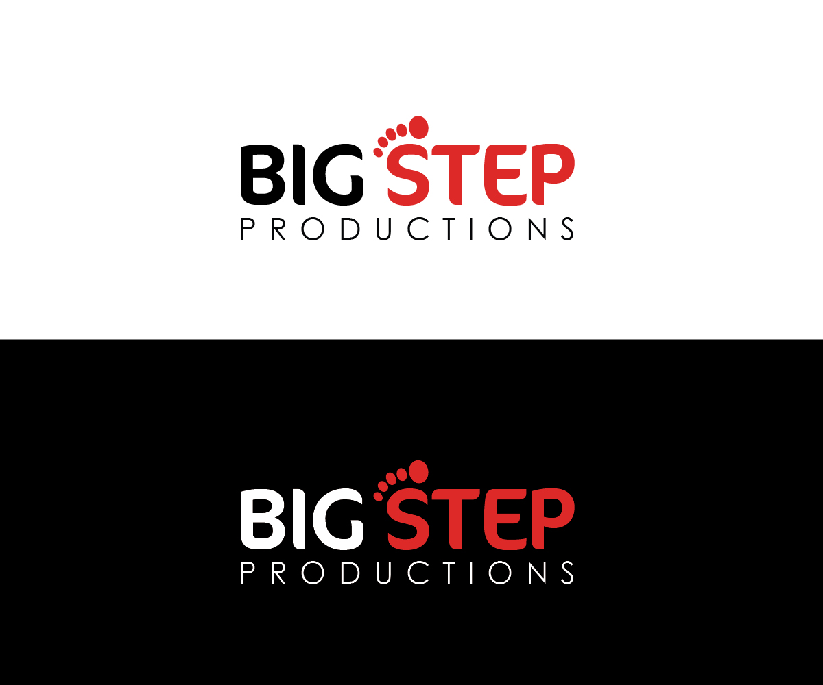 Logo Design by Pixellence Media for Big Step Productions | Design #9417834