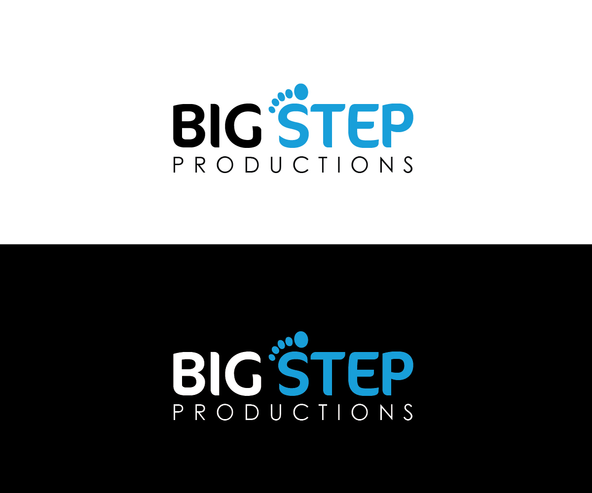 Logo Design by Pixellence Media for Big Step Productions | Design #9417838