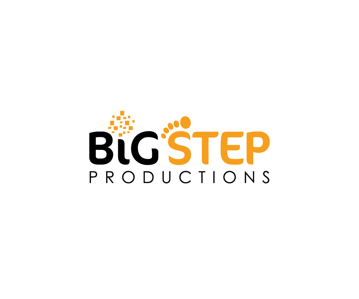 Logo Design by Pixellence Media for Big Step Productions | Design #9418533