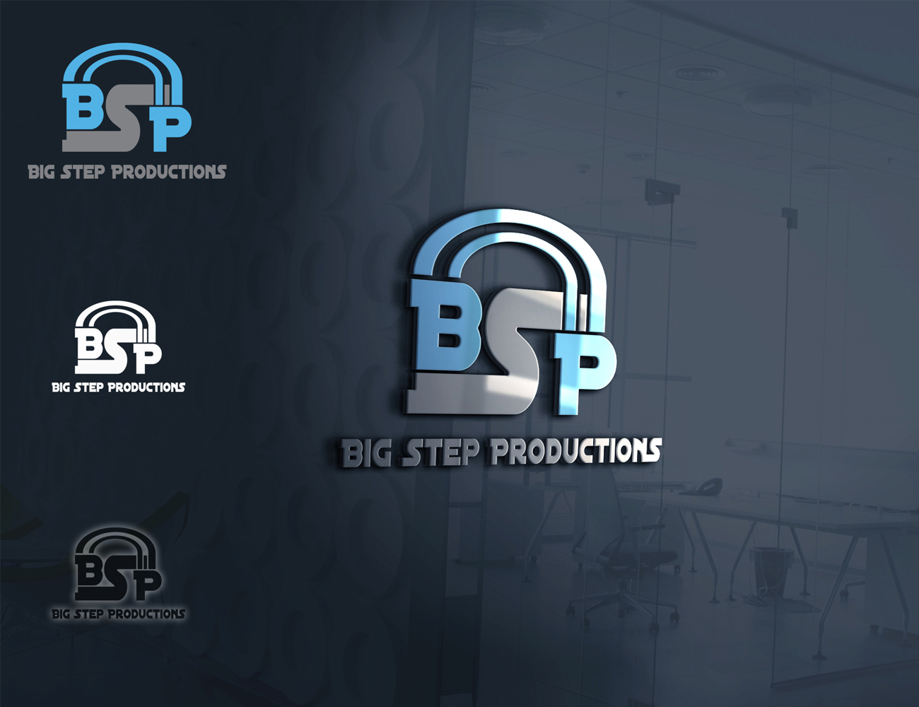 Logo Design by goranvisnjic82 for Big Step Productions | Design #9417630