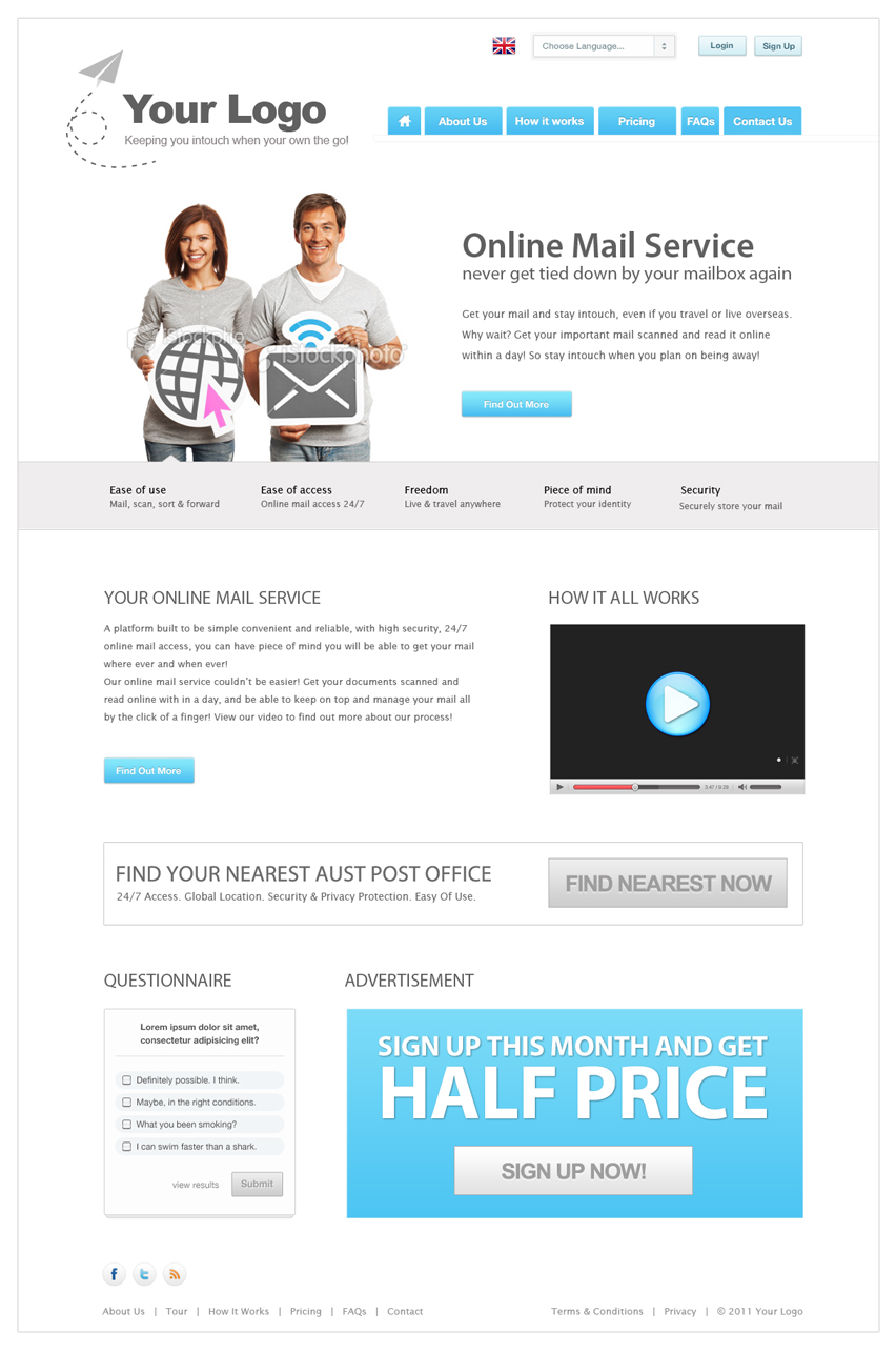Web Design by Papersky for this project | Design #432170