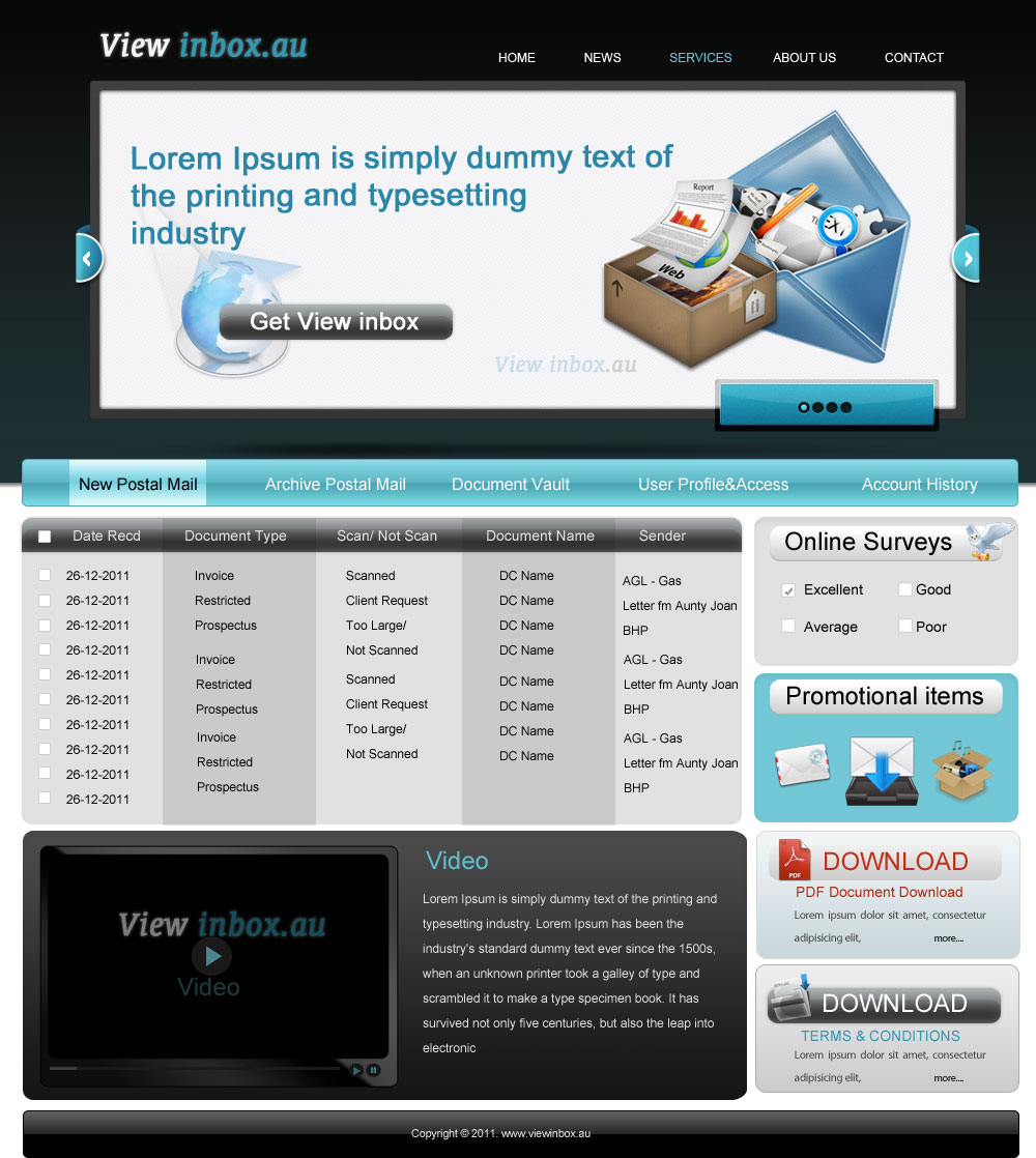 Web Design par pb pour ce projet | Design #434885