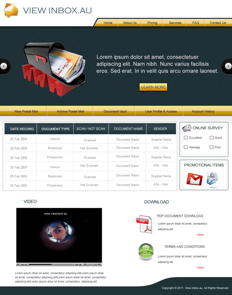 Web Design by pb for this project | Design #434886