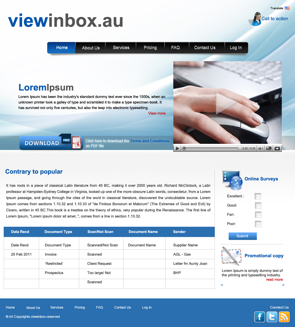 Web Design by pb for this project | Design #434892