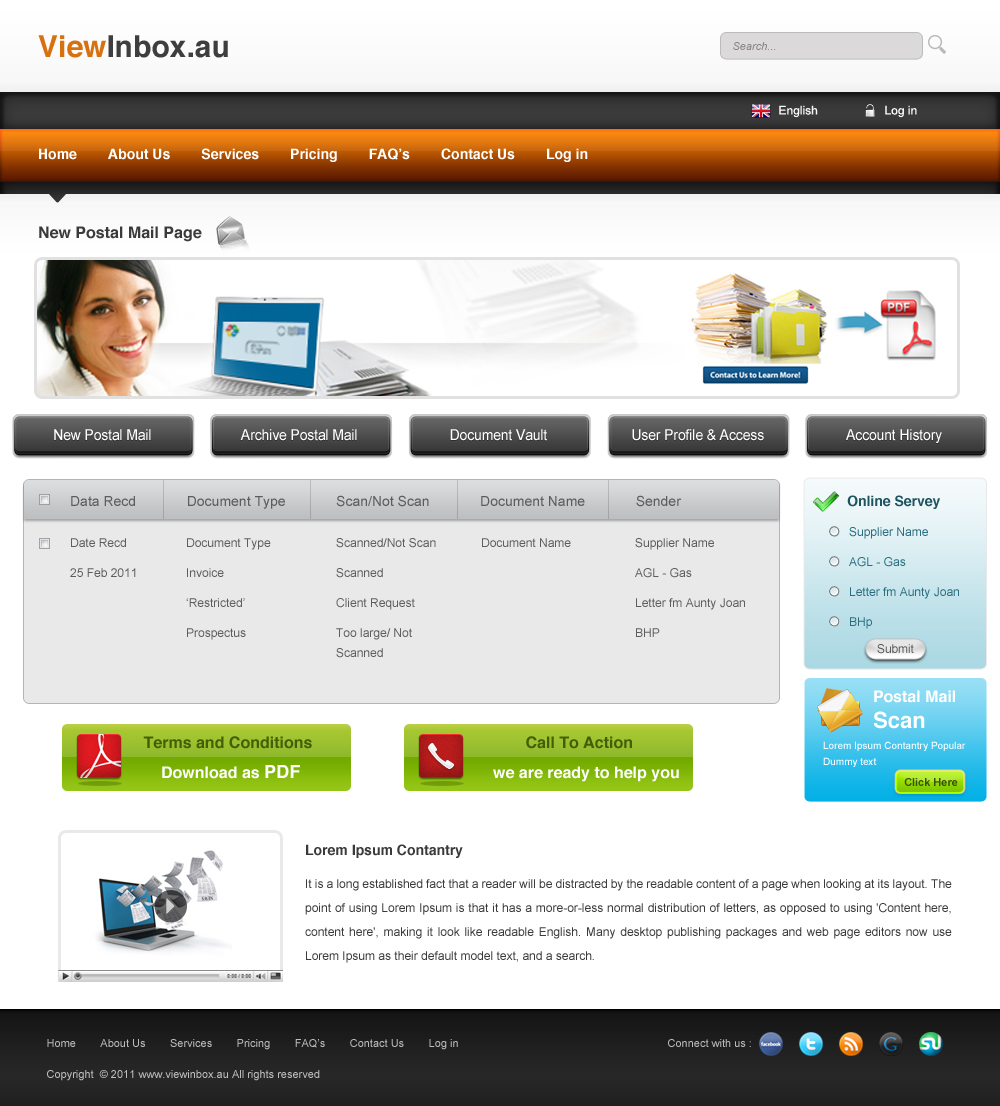 Web Design by pb for this project | Design #434893
