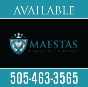 Schilder-Design von dotnot für Maestas Real Estate Services  | Design #9433564