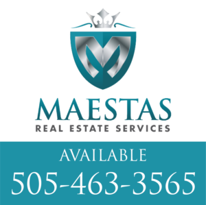 Signage Design by dotnot for Maestas Real Estate Services  | Design: #9433662