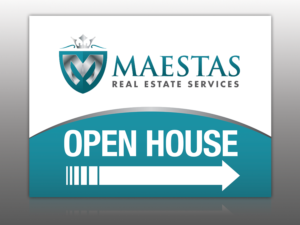 Signage Design by Mon01 for Maestas Real Estate Services  | Design: #9447954
