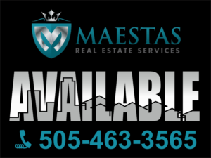 Schilder-Design von Maestroto für Maestas Real Estate Services  | Design #9437231