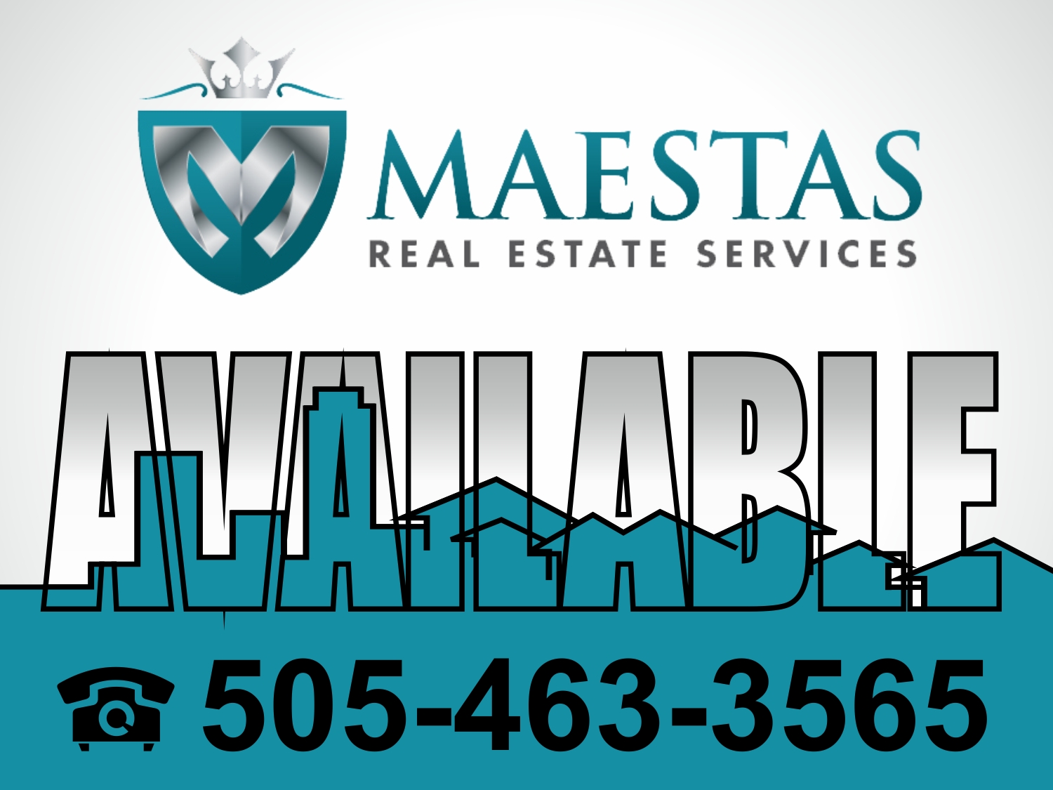 Signage Design by Maestroto for Maestas Real Estate Services  | Design #9437236