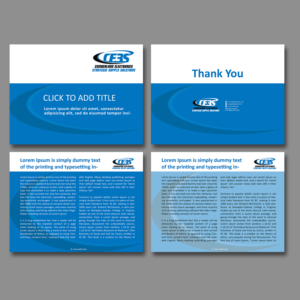 PowerPoint Design by kousik for Cumberland Electronics | Design: #9427278