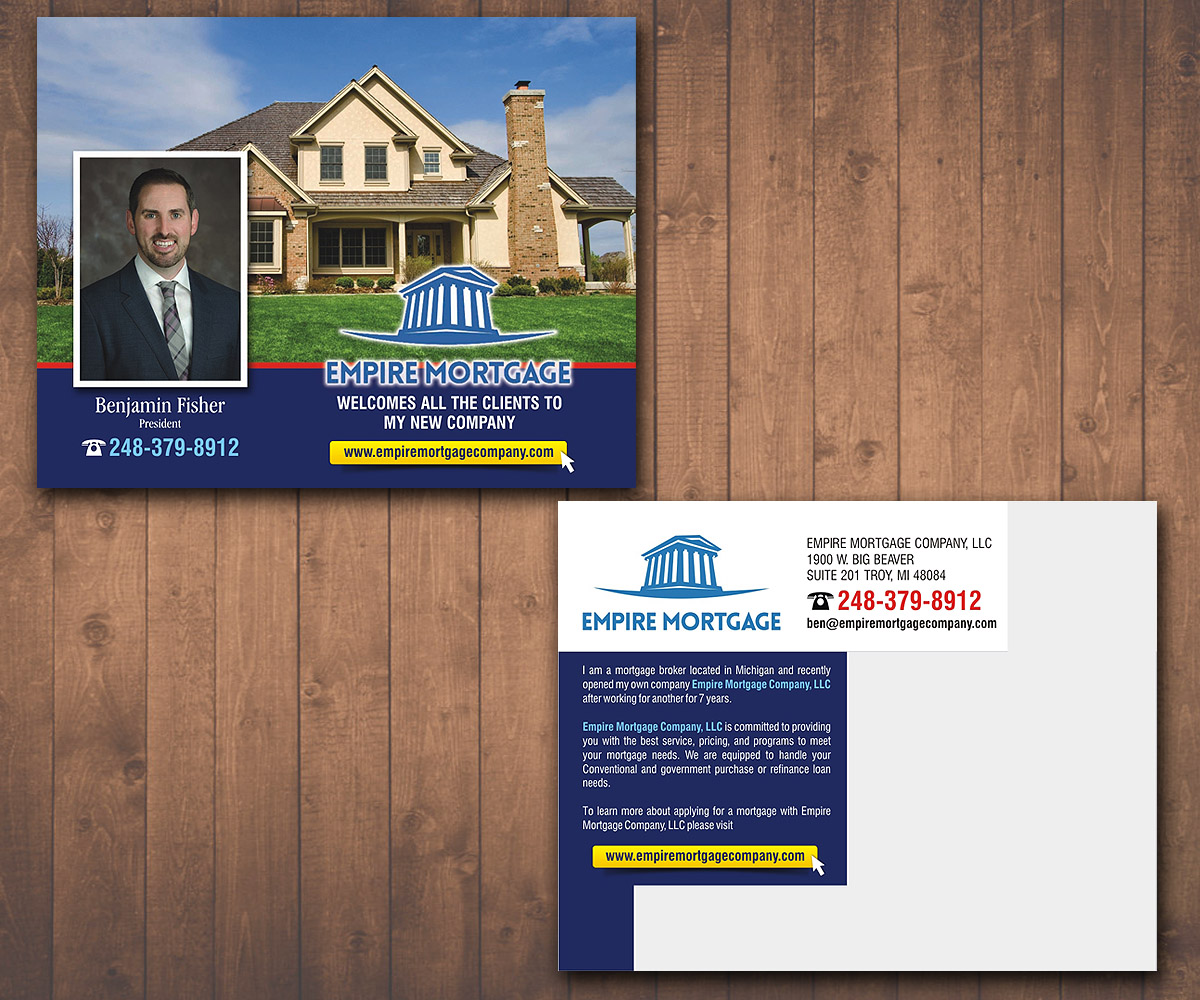 Postcard Design by Designers Hub for this project | Design #9443194