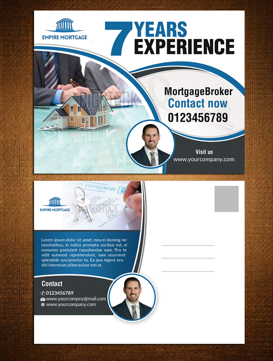 Postcard Design by creative.bugs for this project | Design #9426168