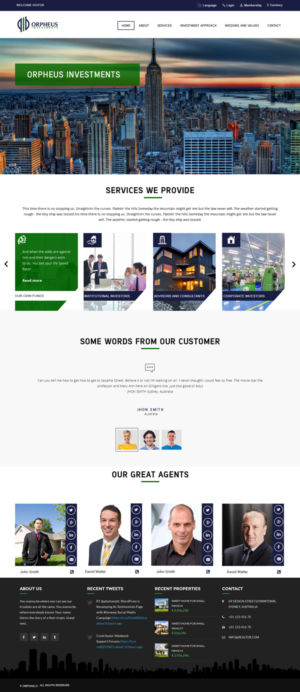 Web Design by webxvision for this project | Design #9508725