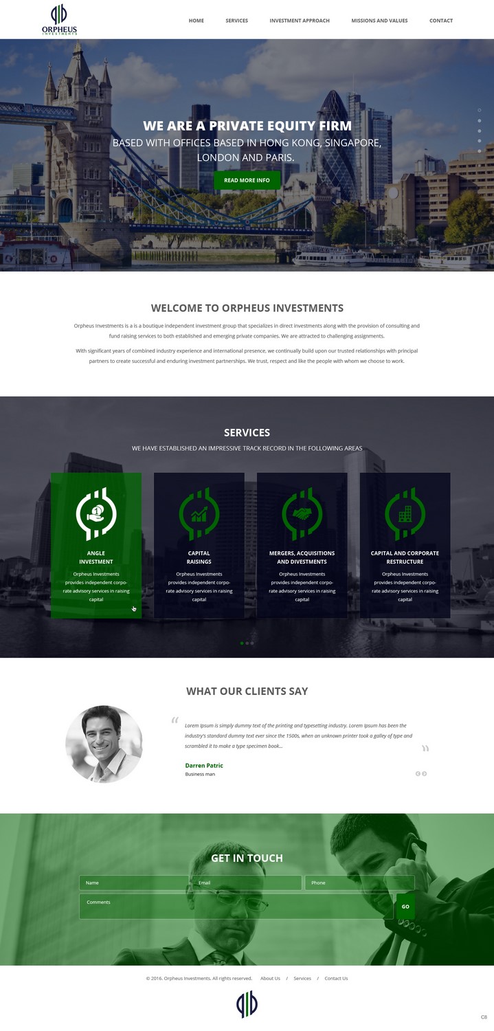 Web Design by pb for this project | Design #9480953