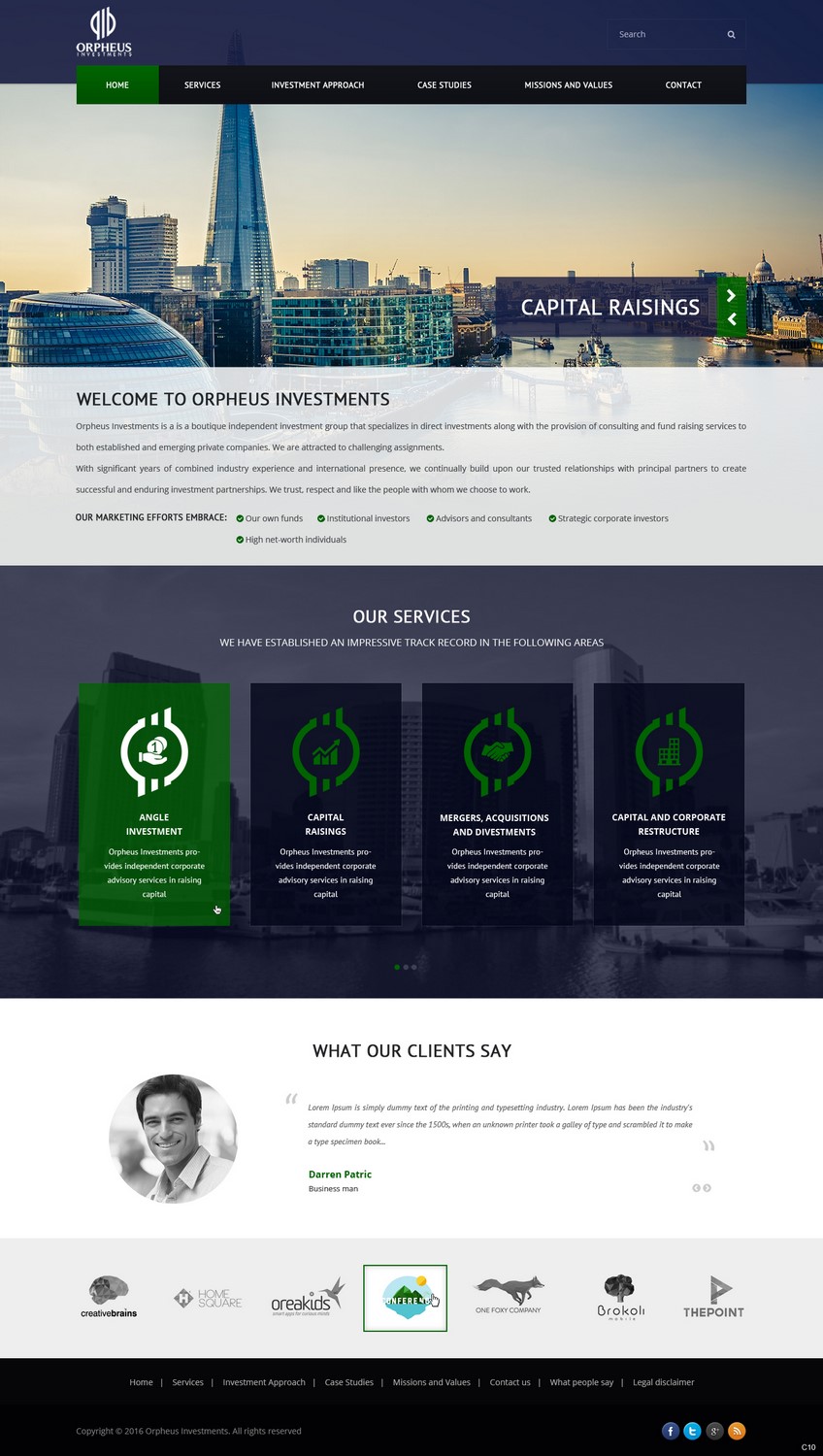 Web Design by pb for this project | Design #9784206