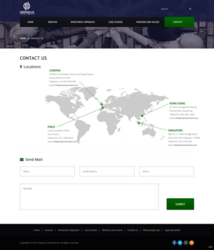Web Design by pb for this project | Design: #9834425