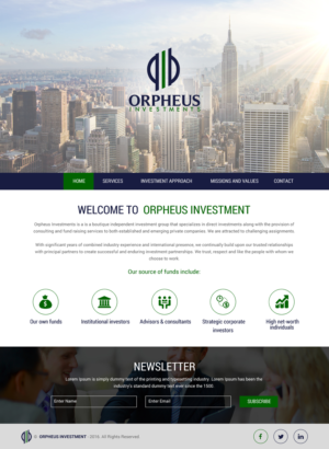Web-Design von rightway für dieses Projekt | Design: #9809189
