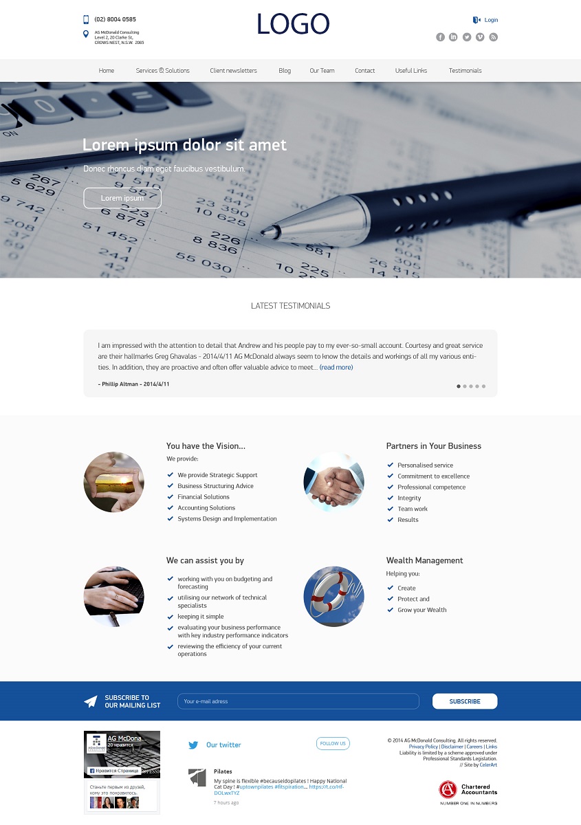 Web Design by dii for this project | Design #9451019