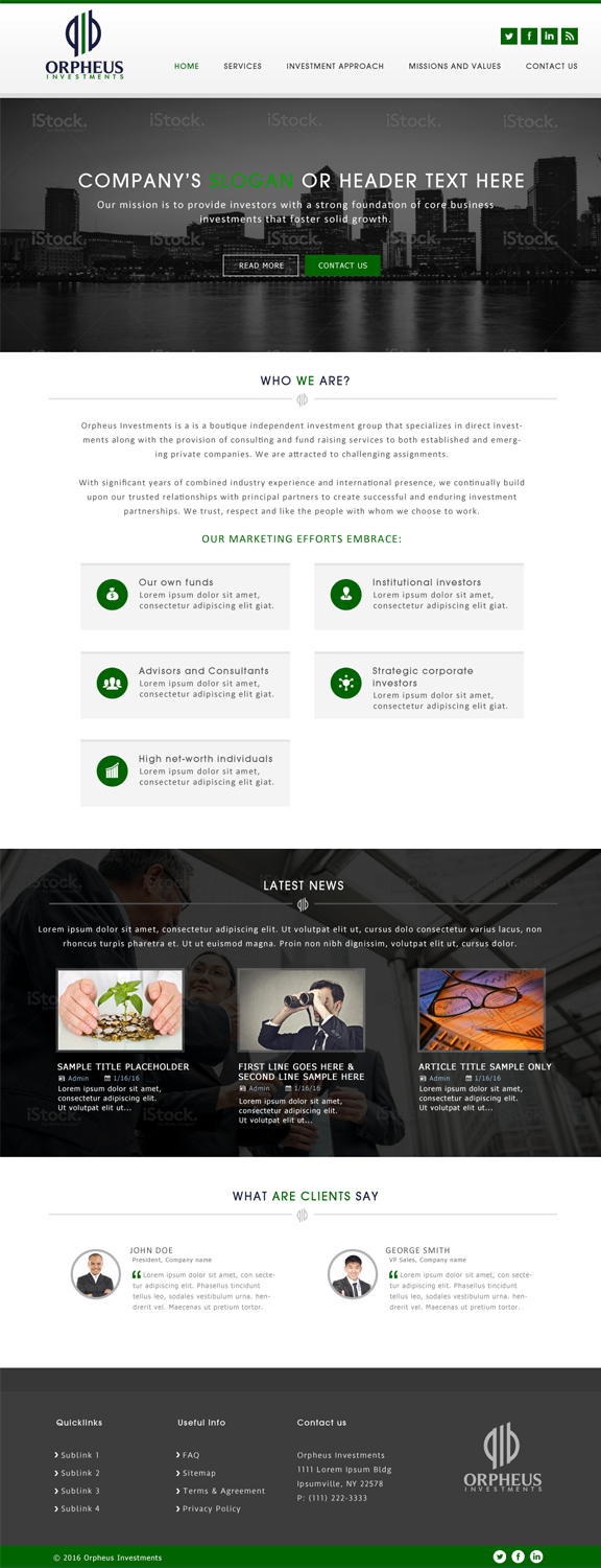 Web-Design von JM für dieses Projekt | Design #9472205