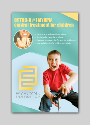 Specialty Contact lens for children | Poster Design by Gfx.26™