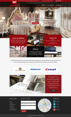 Web Design by Sbss for this project | Design: #9453384