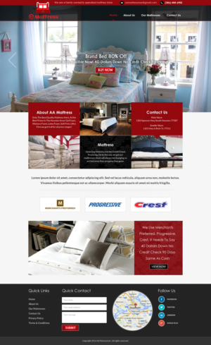 Web Design by Sbss for this project | Design: #9453386