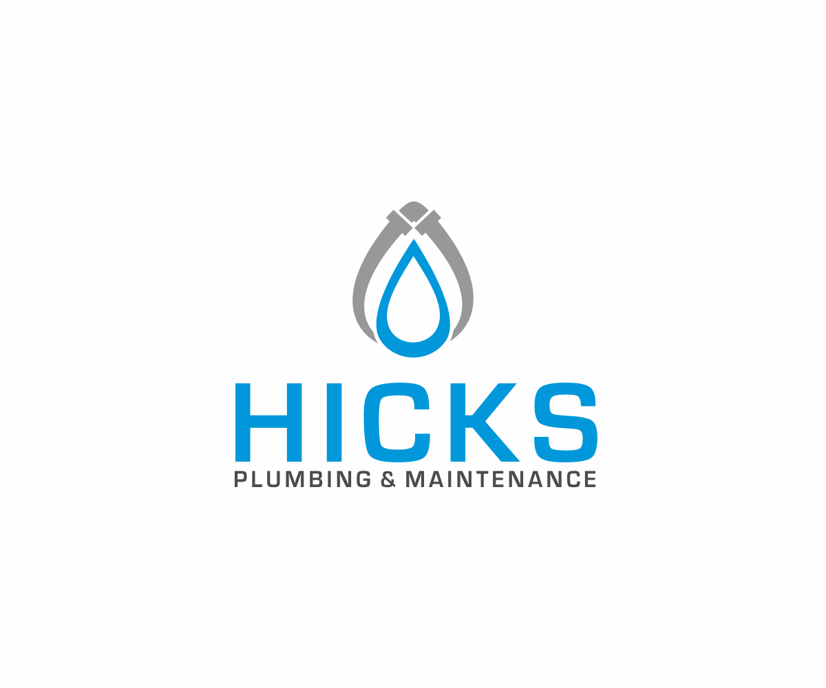 Logo-Design von DANYCAT für Hicks plumbing and maintenance  | Design #9430404