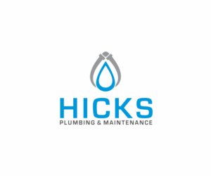 Logo-Design von DANYCAT für Hicks plumbing and maintenance  | Design: #9430404