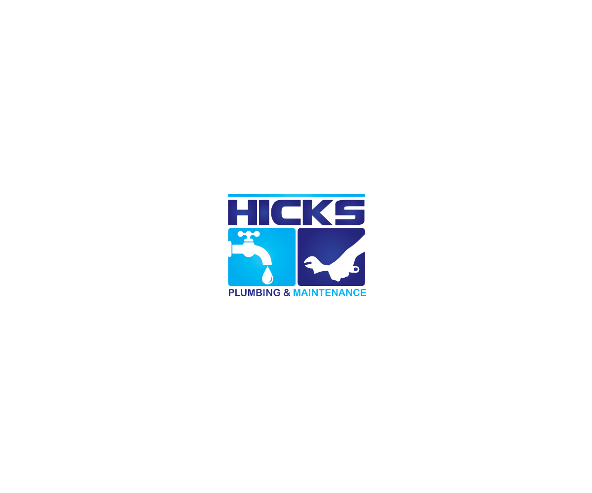 Logo Design by Aaaron for Hicks plumbing and maintenance  | Design #9424203