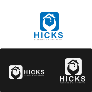 Logo-Design von amboge für Hicks plumbing and maintenance  | Design: #9422616